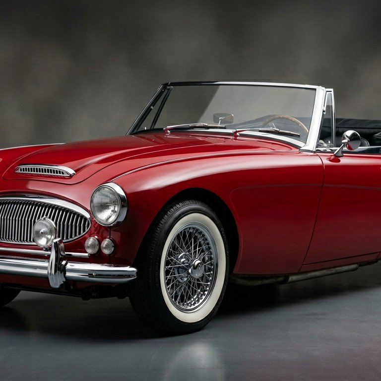Classic Red Car